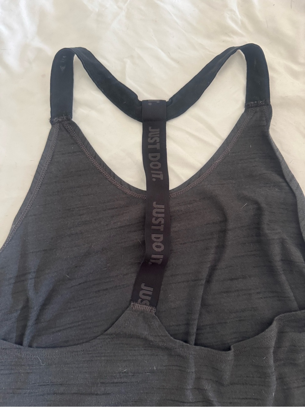 Nike Black Racerback Tank - Lightweight Performance Top - Picture 3 of 3